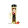 Huile Massage Parfum Fraise & Vin Pétillant Shunga