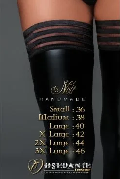 Jambières WetLLook Fetish Noir HandMade -SexToys Soldes jambieres wetllook fetish noir handmade 10