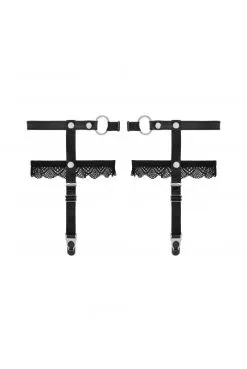 Jarretelles Noires -SexToys Soldes jarretelles noires 2