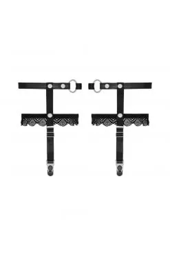 Jarretelles Noires -SexToys Soldes jarretelles noires 3