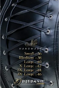 Jupe Fetish Lacage Corset Wetlook Noir HandMade -SexToys Soldes jupe fetish lacage corset wetlook noir handmade 8