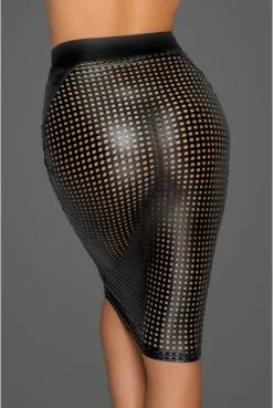 Jupe Fetish Wetlook Ajourée 8 Jupe Fetish Wetlook Ajourée -SexToys Soldes jupe fetish wetlook ajouree 3