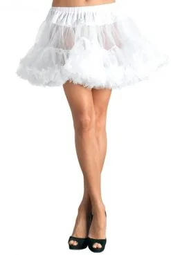 Jupon Mi Long Gonflant En Tulle Grande Taille