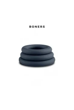 Kit De 3 Cockring Anneaux De Pénis -SexToys Soldes kit de 3 cockring anneaux de penis 2