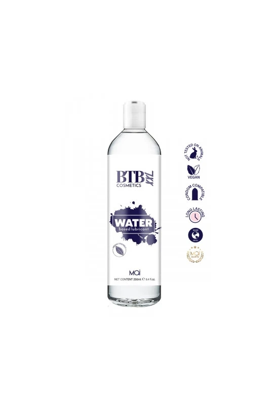 Lubrifiant Base Eau 250 Ml - BTB 2 Lubrifiant Base Eau 250 Ml - BTB – Image 2