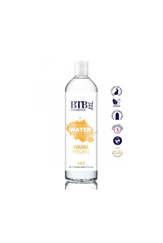 Lubrifiant Chauffant Base Eau 250 Ml - BTB 1 Lubrifiant Chauffant Base Eau 250 Ml - BTB