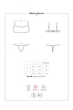 Maillot 2 Pièces Mexico Beach Corail -SexToys Soldes maillot 2 pieces mexico beach corail 4