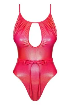 Maillot De Bain Rouge Keissi 1 Pièce -SexToys Soldes maillot de bain rouge keissi 1 piece 3