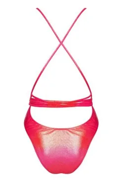 Maillot De Bain Rouge Keissi 1 Pièce -SexToys Soldes maillot de bain rouge keissi 1 piece 4