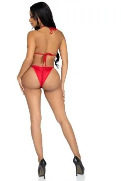 Maillots Bikini Strass Phoenix Rouge -SexToys Soldes maillots bikini strass phoenix rouge 3