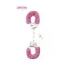 Menottes Fourrure Rose