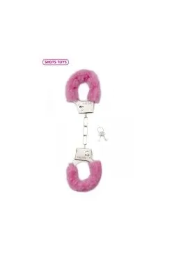 Menottes Fourrure Rose