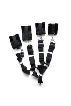 Menottes Sangles De Lit Dreamy Fetish -SexToys Soldes menottes sangles de lit dreamy fetish 2