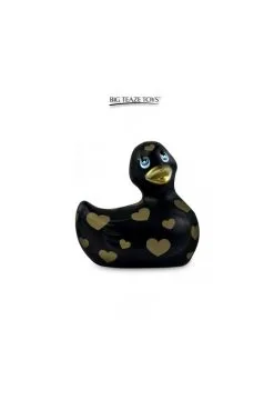 Mini Canard Vibrant Romance Jaune Et Or