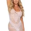 Mini Robe Multi Résille Col Halter Blanche Ou Noire