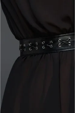 Mini Robe Transparente Mousseline Collier Choker Fetish Noir HandMade -SexToys Soldes mini robe transparente mousseline collier choker fetish noir handmade 4