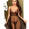 Nuisette Babydoll Noir Naughty Doll