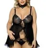 Nuisette BabyDoll Sexy Grande Taille Fripa Anais
