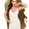 Nuisette Et String Casual Seduction Blanc