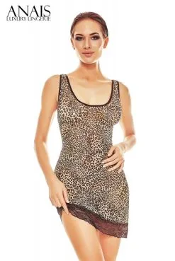 Nuisette Léopard Tulle Piantis