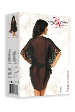 Nuisette Poppy Noir -SexToys Soldes nuisette poppy noir 6