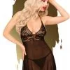 Nuisette Sexy Noir Bedtime Story