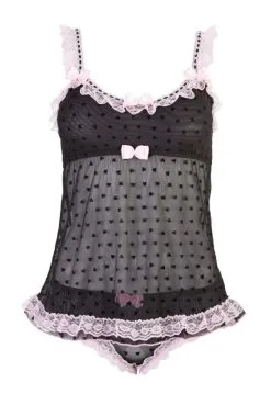 Nuisette Teen Sexy Lover Transparente Et Culotte Assorti 7 Nuisette Teen Sexy Lover Transparente Et Culotte Assorti -SexToys Soldes nuisette teen sexy lover transparente et culotte assorti 2