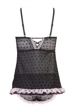 Nuisette Teen Sexy Lover Transparente Et Culotte Assorti 8 Nuisette Teen Sexy Lover Transparente Et Culotte Assorti -SexToys Soldes nuisette teen sexy lover transparente et culotte assorti 3