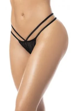 Nuisette Transparente Noire Résille à Pois Et String Assorti -SexToys Soldes nuisette transparente noire resille a pois et string assorti 4