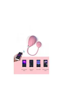 Oeuf Vibrant Connecté Magic Sundae Rose Magic Motion -SexToys Soldes oeuf vibrant connecte magic sundae rose magic motion 2