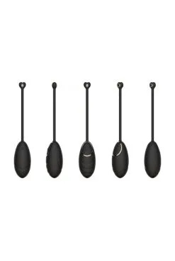Oeuf Vibrant Puissant Télécommandé USB Noir -SexToys Soldes oeuf vibrant puissant telecommande usb noir 2