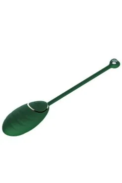 Oeuf Vibrant Puissant Télécommandé USB Vert -SexToys Soldes oeuf vibrant puissant telecommande usb vert 1