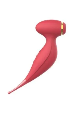 Oiseau Du Paradis Vibro 2 En 1 Rouge