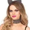 Oreilles De Chat Et Collier Assorti