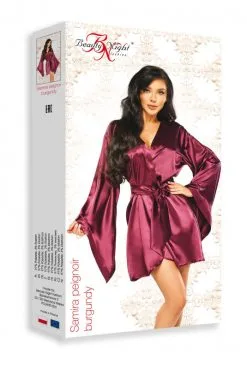 Peignoir Kimo Samira Pourpre -SexToys Soldes peignoir kimo samira pourpre 5