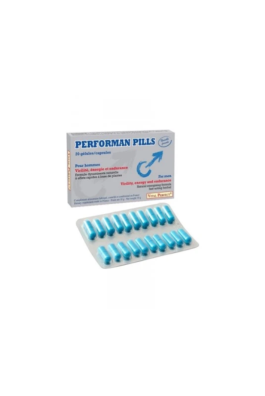 Performan Pills Nouvelle Formule Par 20 1 Performan Pills Nouvelle Formule Par 20