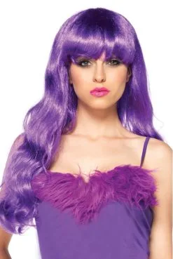 Perruque Longue Fluo Flashy -SexToys Soldes perruque longue fluo flashy 2