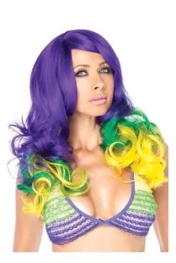 Perruque Longue RaveWear Ou Carnaval
