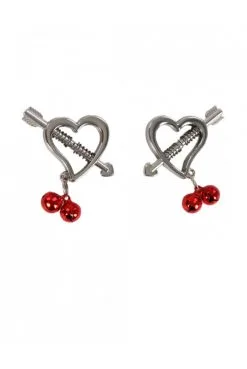 Pince Tétons Coeurs Clochettes