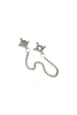 Pinces à Tétons 4 Points & Chaine -SexToys Soldes pinces a tetons 4 points chaine 2