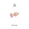 Plug Anal Bijou Aluminium Rose Gold Taille XS