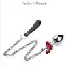 Plug Anal Bijou Clochettes Et Laisse Medium