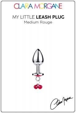 Plug Anal Bijou Clochettes Et Laisse Medium -SexToys Soldes plug anal bijou clochettes et laisse medium 2