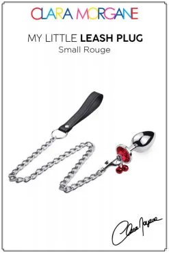 Plug Anal Bijou Clochettes Et Laisse Small