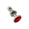 Plug Anal Bijou LollyPop Rouge Taille L