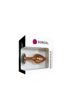 Plug Anal Bijou Métal Diamond Taille M Dorcel -SexToys Soldes plug anal bijou metal diamond taille m dorcel 4