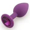 Plug Anal Bijou Violet Medium 8cm