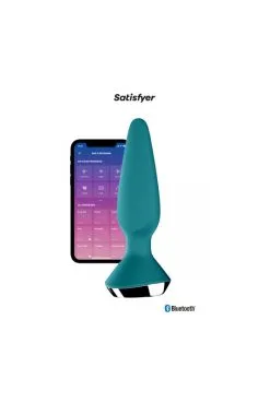 Plug Anal Copnnecté Ilicious 1 Bleu Pétrole