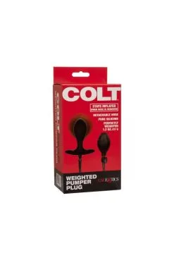 Plug Anal Gonflable Weighted Pumper Colt -SexToys Soldes plug anal gonflable weighted pumper colt 4