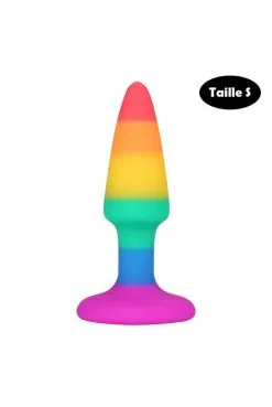 Plug Anal Multicouleur 9.1 X 2.5 Cm